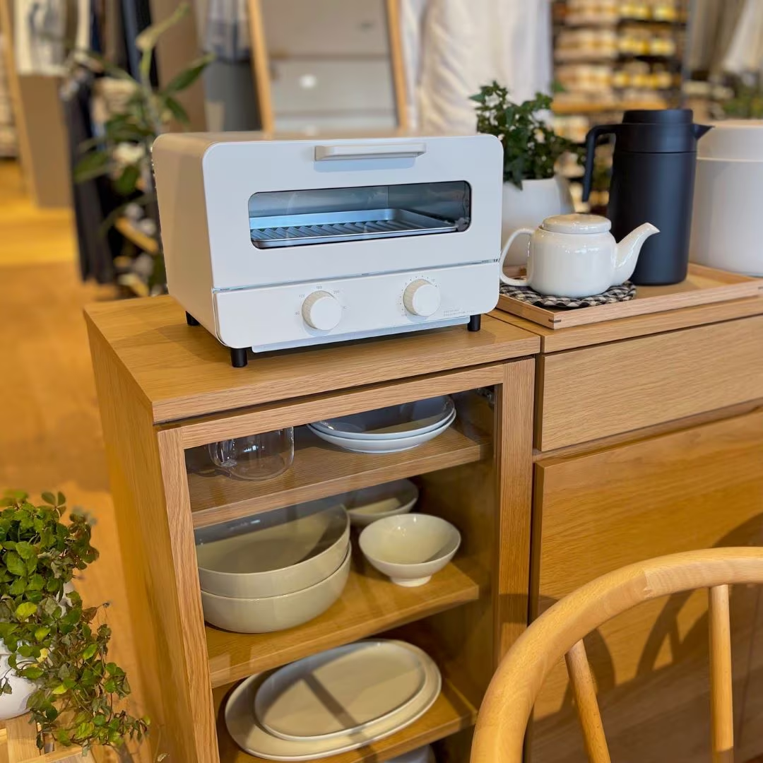 インテリアの中に組み込まれているトースター